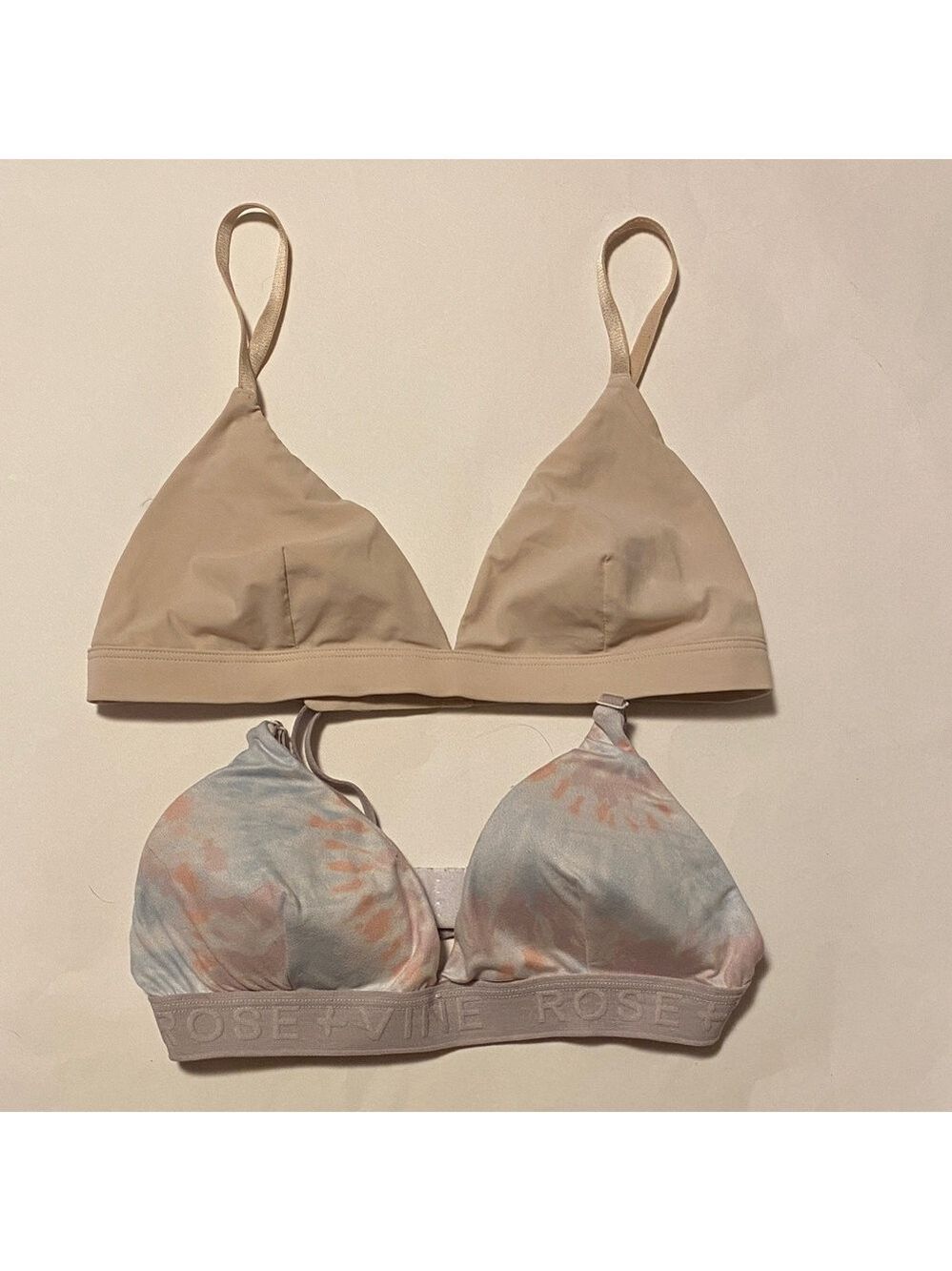 Women's Intimates Set - Beige and Multicolor